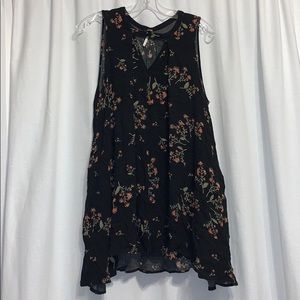Sleeveless black Free People dress
